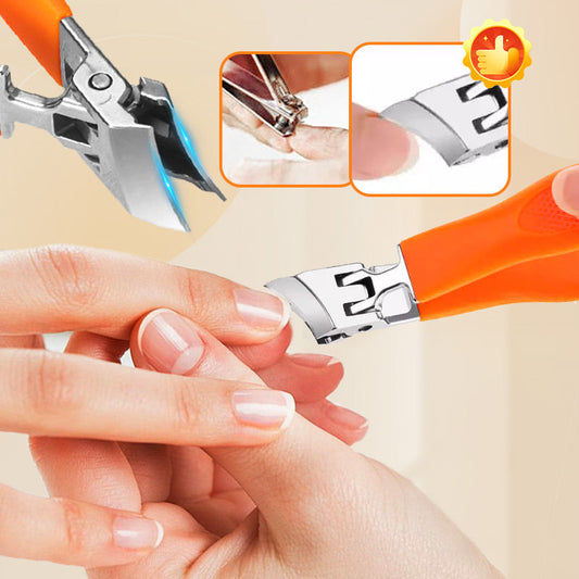 ❤️BUY 1 GET 1 FREE ✈️ Wide Jaw Opening Anti-Splash Slanted Nail Clipper