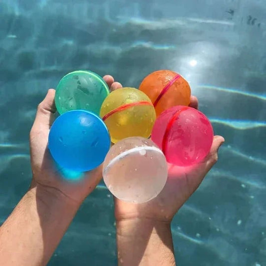 🔥Early Summer Sale🔥Soft Silicone Reusable Self-Sealing Water Bomb Balloons