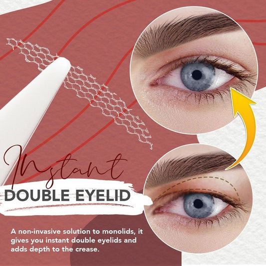 💖BUY 1 GET 1 FREE💖Glue-Free Invisible Double Eyelid Sticker（480 Strips / Pack）