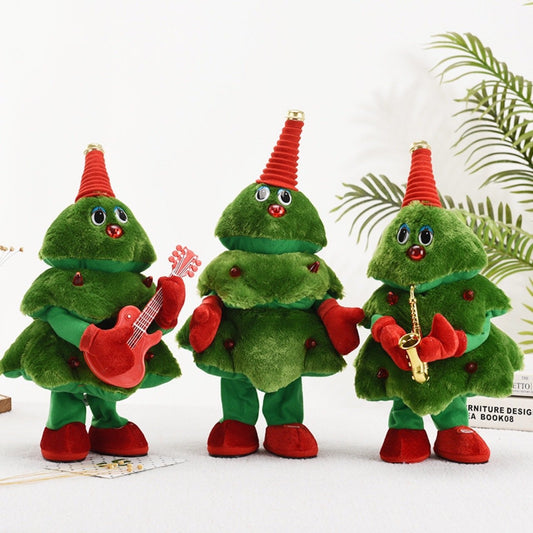 🎵Limited time 45% OFF🎄Sing and Dance Rock Christmas Tree Toy🎸🎷