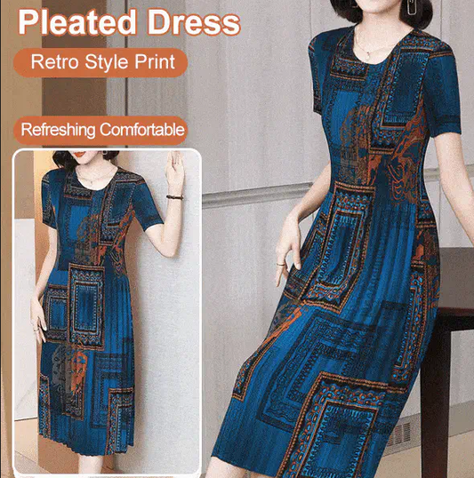 🔥🔥 Fashion pleated dress