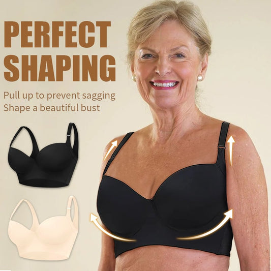 🔥Fashion Deep Cup Push-Up Back Smoothing Bra