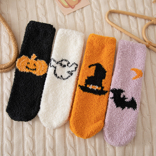 🎃20% off for two or more items🎃Halloween Fluffy Floor Socks