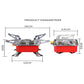 🔥 Lotus Small Round & Square Stove🔥Portable and foldable outdoor cooking