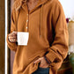BUY 1 Free Shipping✅ Buy 2 Get 20% OFF 🔥Vintage Solid Color Long Sleeve Buttoned Sweatshirt