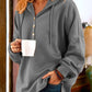 BUY 1 Free Shipping✅ Buy 2 Get 20% OFF 🔥Vintage Solid Color Long Sleeve Buttoned Sweatshirt