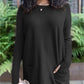 FREE SHIPPING💥HOT SALE 49% OFF💥LONG SLEEVE THUMBHOLE SWEATER POCKET TUNIC💥