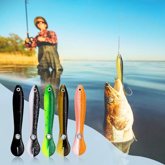 🎣HOT SALE🔥Simulated Fish Realistic Soft Plastic Lure🐟-BUY 2 FREE 1