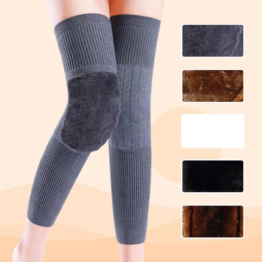 🔥BIG SALE💷Universal Cold Protection Thickened Faux Furred Knee Pads