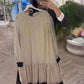 💖Limited time 45% OFF💖Women’s Elegant Round-neck Long-sleeve Polka Dot Dress