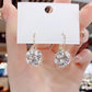 🔥Black Friday Sale 50% OFF 🔥Elegant Crystal Sphere Drop Earrings