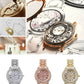 💎Black Friday Sale 50% OFF💎Fashion lady steel wrist watch full of diamonds and full stars