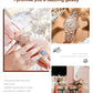 💎Black Friday Sale 50% OFF💎Fashion lady steel wrist watch full of diamonds and full stars