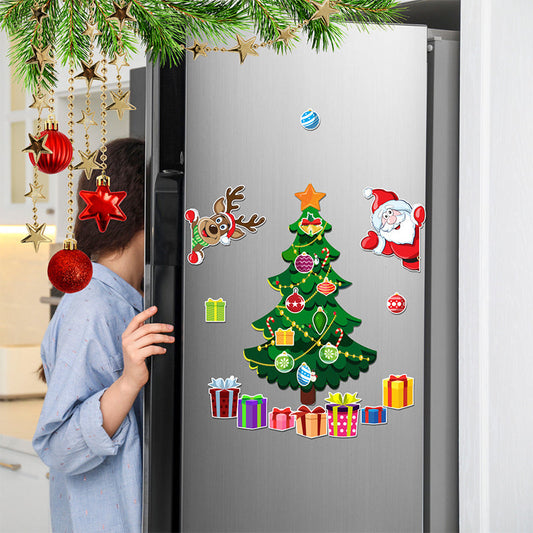 🎅Xmas Sale 49% OFF🎄Christmas 3D Cartoon Magnetic Sticker