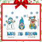 🎅Xmas Sale 49% OFF🎄Christmas 3D Cartoon Magnetic Sticker
