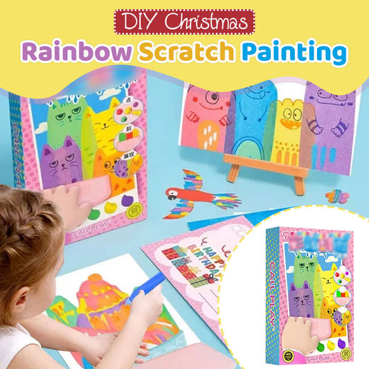 🎅CHRISTMAS HOT SALE🎄20Pcs/Set DIY Rainbow Scratch Art