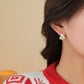 🎄Christmas Promotion 50% OFF🎅✨Rotatable Snowflake Tree Earrings💖