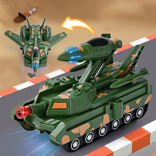 Kids Deformation Tank Toy with Lighting & Music