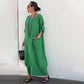 💕HOT SALE 50% OFF 💕Cotton and Linen Patchwork Long Dress