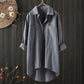 👍2024 Hot Sale 🎁  Women's shirt in plain cotton linen