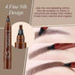 BUY 1 GET 1 FREE(🎉 2 PCS)🎉High Quality 3D Waterproof Microblading Eyebrow Pen 4 Fork Tip Tattoo Pencil